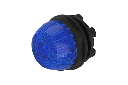 Series 14 Indicator compact with blue lens (HMI Series) (BR14_KS_01)