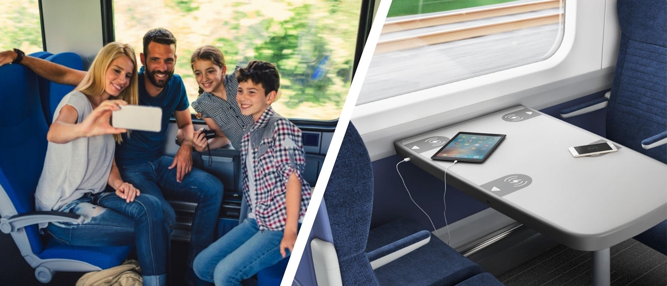 Charging Installations - split image