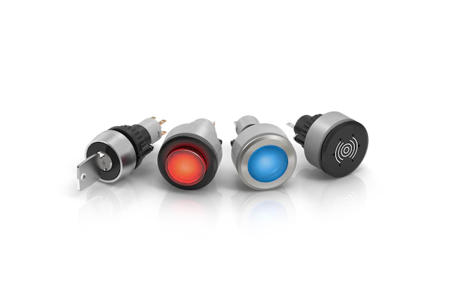 Series 14 Keylock switch, push button, indicator, buzzer (BR14_KS_01_00006)