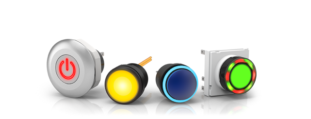 Baureihe 84 Drucktaste, Leuchtdrucktaste, Leuchtmelder