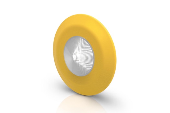 Series 56 Flashing warning beacon round yellow button (HMI Series) (BR56_KS_01_00044)