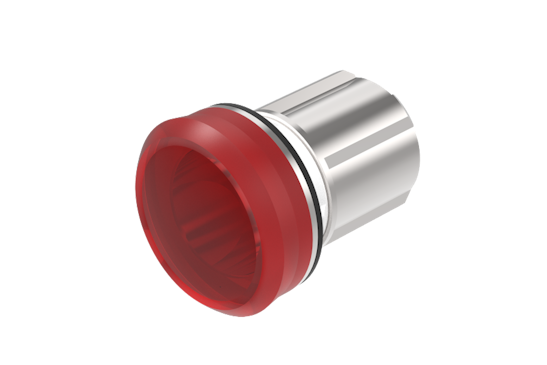 Series 45 Illuminated push button, red round lens (HMI Series) (BR45_KS_01_00320)