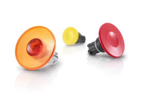 Series 45 Mushroom-head push button (HMI Series) (BR45_KS_01_00411)