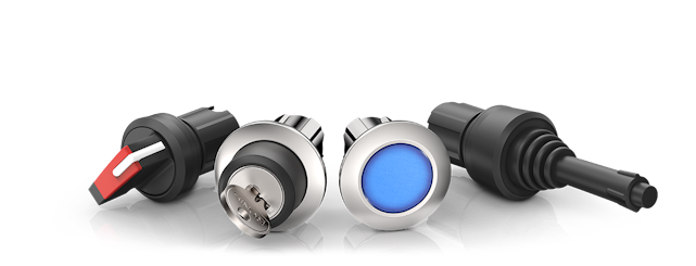 45系列产品，带锁开关，选择开关，带灯按钮，拨动开关