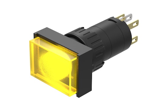 Series 31 Illuminated push button, yellow lens (HMI Series) (BR31_KS_01)