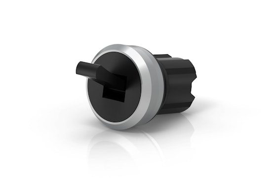 Series 45 Toggle switch  with blck toggle (HMI Series) (BR45_KS_01_00819)