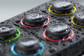 Keypad water (detail)