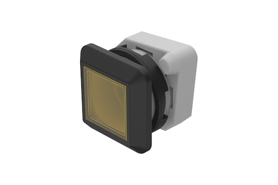 Series 92 Illuminated push button, brown lens (HMI Series) (BR92_KS_01_00026)
