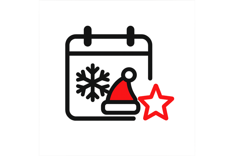 Company holidays Christmas/New Year