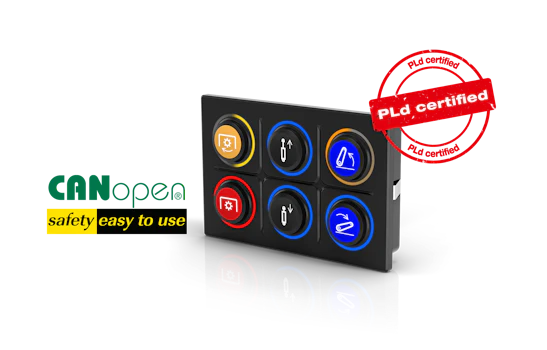 Baureihe 09 Rugged Keypads Premium – pld-zertifiziert
