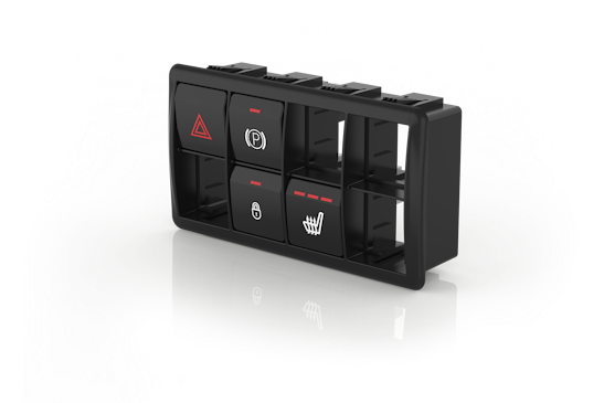 Montagerahmen für Universal-Tasten.