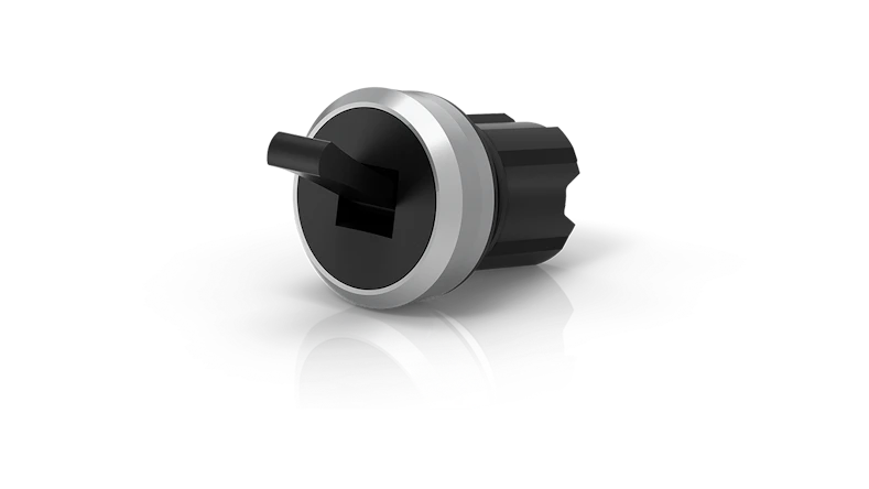 Toggle switch, black Linklet 16:9