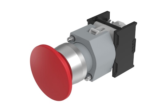Série 04 Boutons poussoirs coup de poing avec calotte ronde (série HMI) (BR04_KS_01)