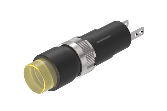 Series 19 Indicator with yellow lens (HMI Series) (BR19_KS_01)