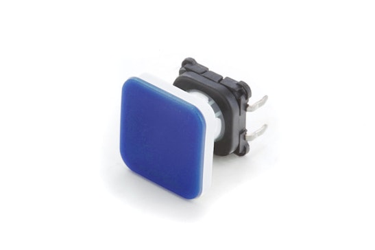 Baureihe 70 Drucktaste mit blauer Druckhaube