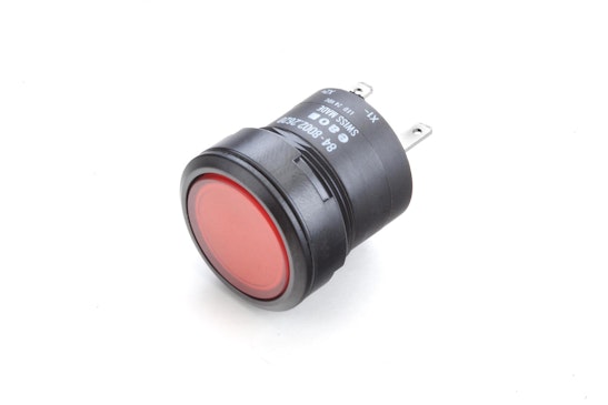 Series 84 Illuminated push button red lens (HMI Series) (BR84_PB_01_00165)