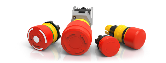 Baureihe 04 NOT-HALT Tasten